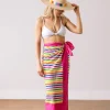 Andie Rainbow Stripe Sarong