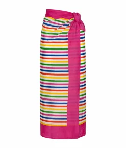 Andie Rainbow Stripe Sarong