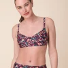 Andie X Lands’ End Tugless Molki Bikini Top - Eco Nylon - Multi Floral