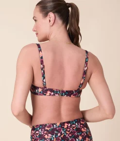 Andie X Lands’ End Tugless Molki Bikini Top - Eco Nylon - Multi Floral