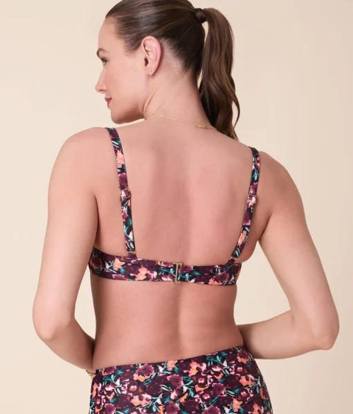 Andie X Lands’ End Tugless Molki Bikini Top - Eco Nylon - Multi Floral
