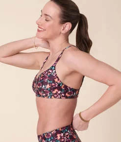 Andie X Lands’ End Tugless Molki Bikini Top - Eco Nylon - Multi Floral