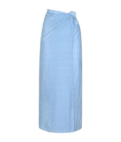 Blueberry Swiss Dot Sarong