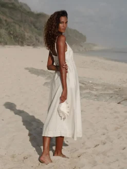 Eva Maxi Dress - Natural
