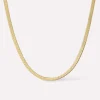 Ina Herringbone Chain Necklace - Ana Luisa