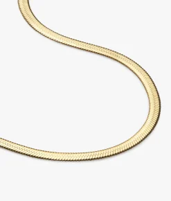 Ina Herringbone Chain Necklace - Ana Luisa