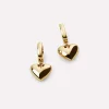 Jessica Puffed Heart Hoops - Ana Luisa