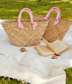 Kayu x @BarbieStyle™ Ribbon Straw Tote - Kayu