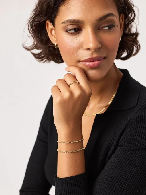 Lisa Twisted Chain Bracelet - Ana Luisa