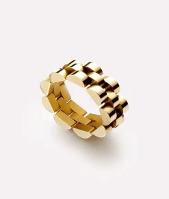 Parker Gold Statement Ring - Ana Luisa