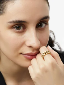 Parker Gold Statement Ring - Ana Luisa