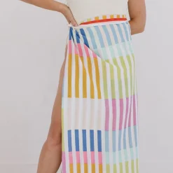 Rainbow Stripe Sarong