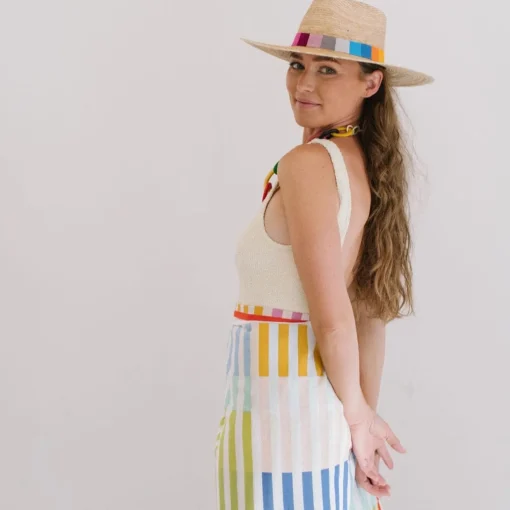 Rainbow Stripe Sarong