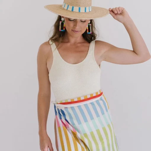 Rainbow Stripe Sarong