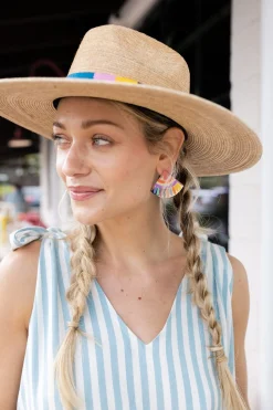 Rainbow Tile Earrings - Sunshine Tienda