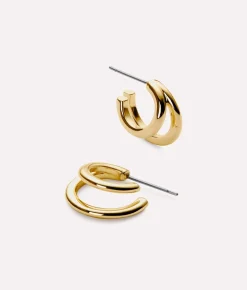 Scarlett Double Hoop Earrings - Ana Luisa