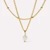 Tate Set Gold Necklace Set - Ana Luisa