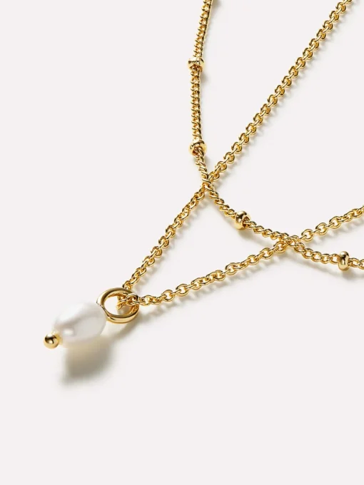 Tate Set Gold Necklace Set - Ana Luisa