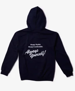 The Always Full Zip Hoodie Sweatshirt - Navy