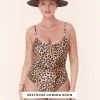 The Amalfi One Piece - Eco Nylon - Leopard - Classic