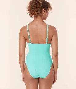 The Amalfi One Piece - Wide Rib - Opal - Classic