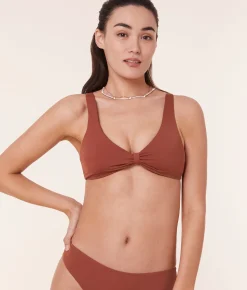 The Amor Bikini Top - Eco Nylon - Sequoia