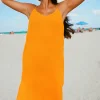 The Barreta Dress - Cotton Gauze - Marigold