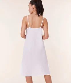 The Barreta Dress - Cotton Gauze - White