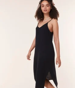 The Barreta Dress - Cotton Gauze - Black
