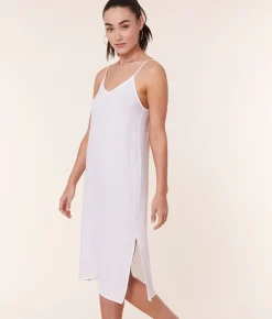 The Barreta Dress - Cotton Gauze - White