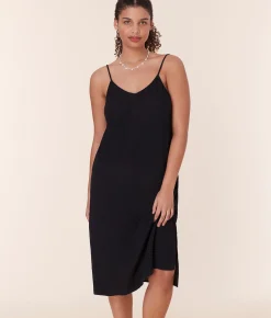 The Barreta Dress - Cotton Gauze - Black