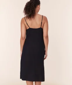 The Barreta Dress - Cotton Gauze - Black