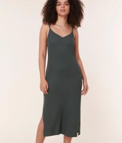 The Barreta Dress - Waffle - Dove