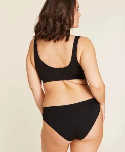 The Bikini Panty - Rayon - Black