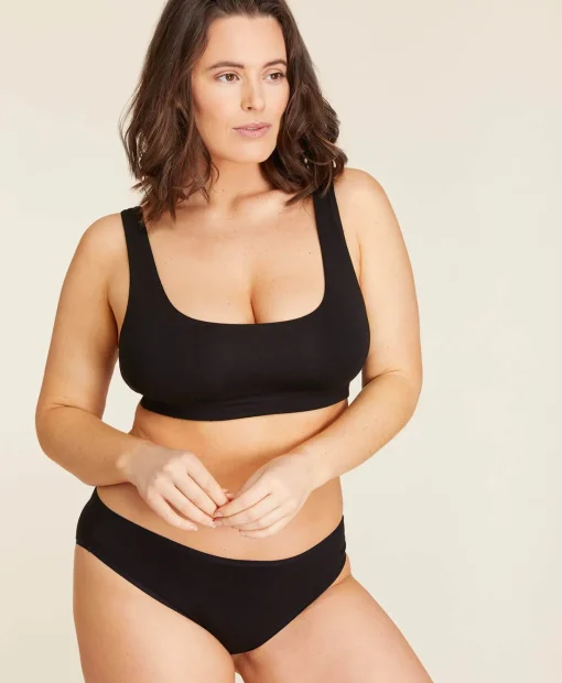 The Bikini Panty - Rayon - Black