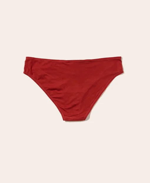 The Bikini Panty - Rayon - Deep Terracotta