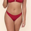 The Bonita Bikini Bottom - Eco Nylon - Garnet