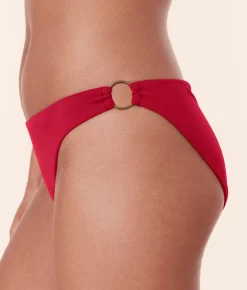 The Bonita Bikini Bottom - Eco Nylon - Garnet