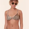 The Bonita Bikini Top - Eco Nylon - Leopard