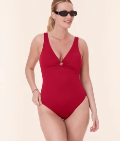 The Bonita One Piece - Eco Nylon - Garnet - Classic