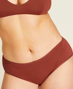 The Brief Panty - Rayon - Deep Terracotta