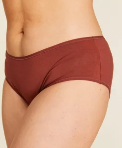 The Brief Panty - Rayon - Deep Terracotta