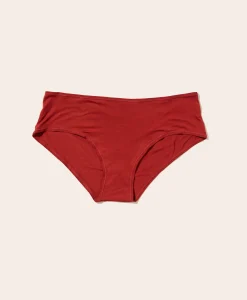 The Brief Panty - Rayon - Deep Terracotta