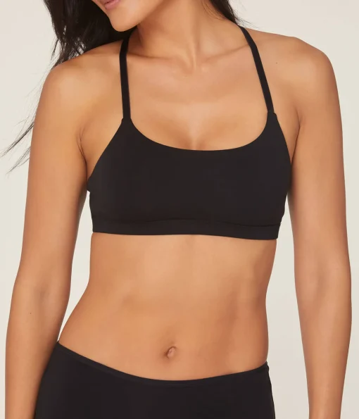 The Cami Bralette - Bamboo Jersey - Black