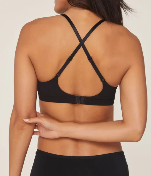 The Cami Bralette - Bamboo Jersey - Black