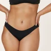 The Classic Bikini Bottom - Flat - Black
