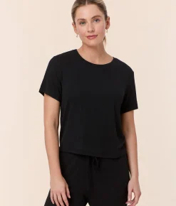 The Classic Tee - Wide Rib - Black