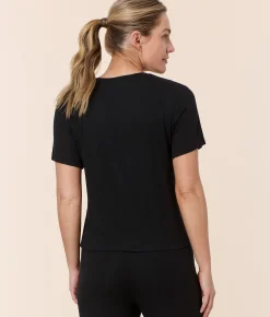 The Classic Tee - Wide Rib - Black