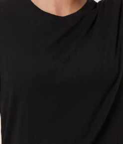 The Classic Tee - Wide Rib - Black