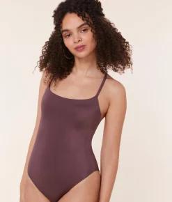 The Fiji One Piece - Satin - Licorice - Classic